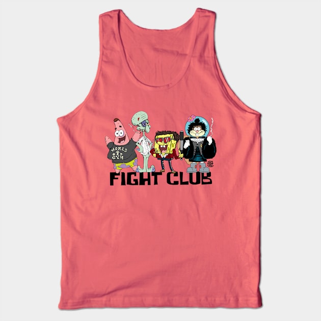 Sponge Club Tank Top by Robisrael